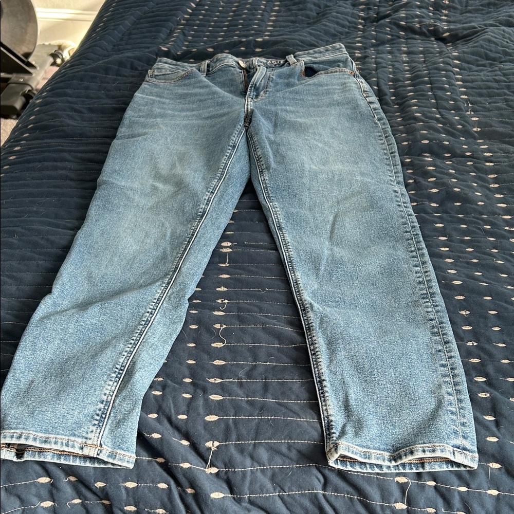 American Eagle Outfitters Classic Denim Straight Leg Jeans